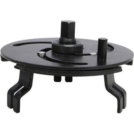 Clé de bouchon de réservoir de carburant de voiture universelle réglable multifonctionnelle démontage et assemblage outil de clé de bouchon de pompe à essence deux ou trois griffes angle droit (1/4)