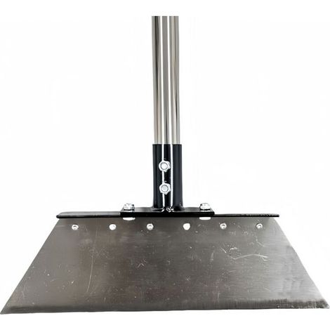 Kaelt - Pelle à Désherber et à Neige 3 Sections 1,2m, Raclette en Acier Inoxydable Largeur 23cm pour Jardin, Pelouse et Nettoyage Domestique (1/5)