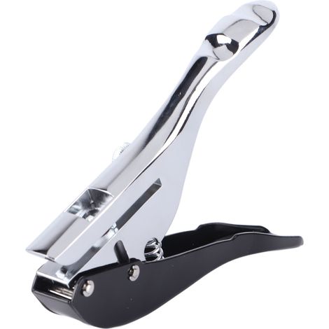 Pince perforatrice mini portable 8 mm en acier, positionnement précis, antidérapante, pour la perforation de la peau et le scellage. (1/5)