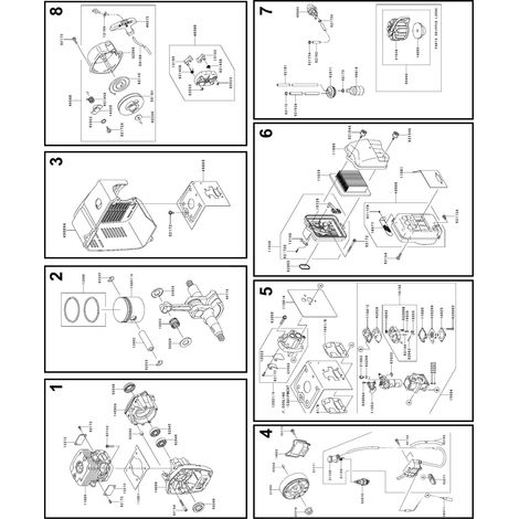 Kit Segmenti standard KAWASAKI diametro 48.5 mm 030257