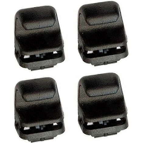 4 clips de fixation pour pare-soleil de rideau de voiture 83917S8000CA pour Hyundai Palisade 2020-2022, crochet de porte arrière intérieur (1/5)