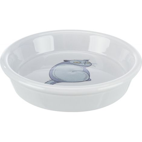 MANGEOIRE CÉRAMIQUE, 0,25 L/Ø 13 CM, GRIS TRIXIE 24652 (1/4)