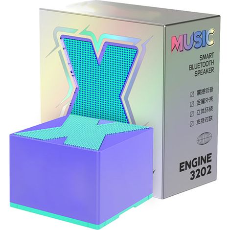 MDUG HIFIEnceinte audio portable mini en métal avec caisson de basses surround TWSEnceinte Bluetooth avec microphone (1/5)