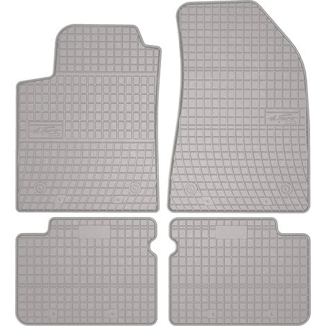 Alfombrillas de goma para coche: Lancia Delta III hatchback (2008-2014) - color gris. (1/5)