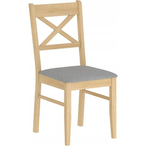 Chaise K36-FX, chêne naturel (gris Sawana 21) (1/5)