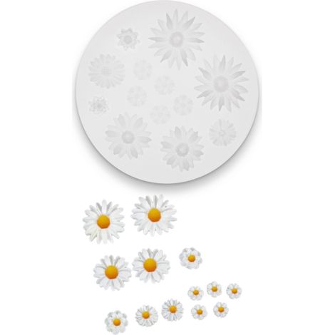 Molde de silicona - flores RS1-611 (1/2)