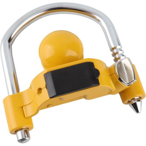 Antivol universel pour attelage de remorque, cadenas à combinaison en forme de U pour plus de sécurité (1/5)