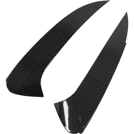 Cache d'aération de pare-chocs arrière aspect fibre de carbone, pièce de rechange pour Mercedes-Benz GLE Coupé C292 AMGLine 20152 (1/5)
