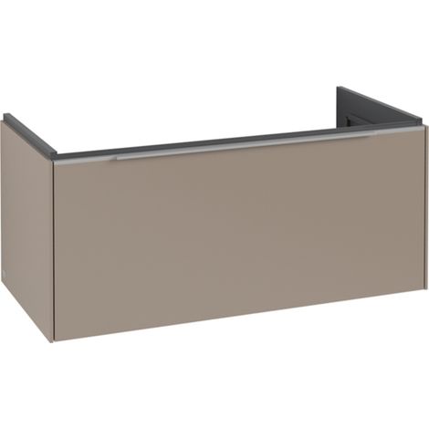 Villeroy & Boch Subway 3.0 Waschbeckenunterschrank, 1 Auszug, (1/2)