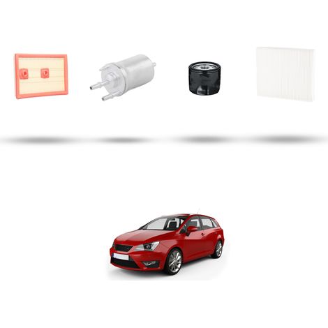 Kit tagliando 4 filtri compatibile con Seat Ibiza IV 1.2 TSI 81kw dal 2015 (1/5)