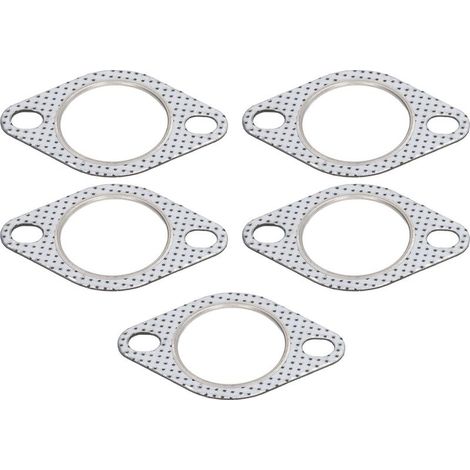Seal of flange of hose exhaust 2 inches, 5 pieces, resistance to high temperature for manifold Turbo, hoses of discharge