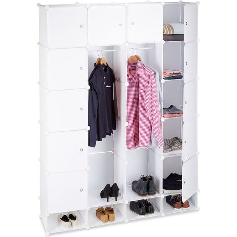 Einschubsystem fur kleiderschrank 18 facher 883