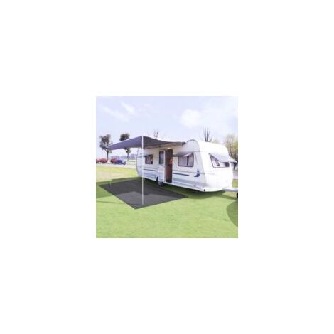 Wohnwagenmatte - vidaXL Zeltmatte 250 x 300 cm Anthrazit - Terrassenmatte - Crezuo