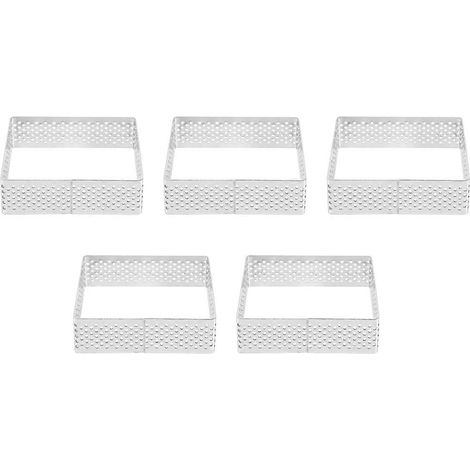 Perforierter Tartering, Törtchen- und Kuchenbackwerkzeug, 5er-Packung