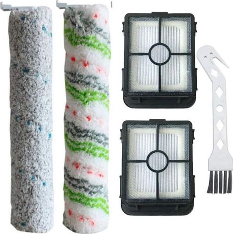5-teiliges Walzenbürsten-Set für Bissell Crosswave 2554, 2590 und 2554A Staubsaugerfilter (1/5)