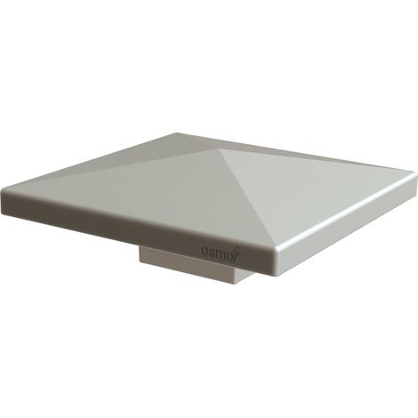Osmo Pfostenkappe für Alupfosten 11,8 x 11,8 cm (B x H), Alu pulverbeschichtet Pfostenkappen (1/2)