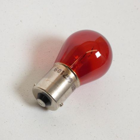 Ampoule Flosser pour Moto 667109 / BA15S rouge Neuf (1/2)