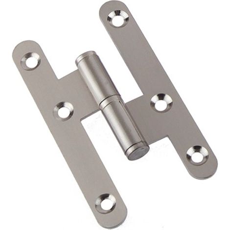 Pernio pala redonda acero inox 100mm derecha sin remate (1/2)