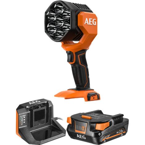 Confezione Torcia AEG - BTL18C2-0 - 18V - 3200 lumen - 1 batteria 2.0Ah - 1 caricatore - SETL1820S (1/5)