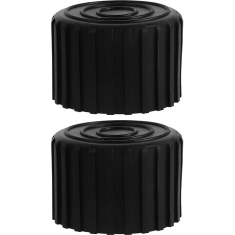 Embouts de pieds ronds en caoutchouc 50 mm pour appareils fitness, lot (1/5)
