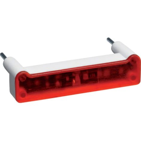 cubyco lampe pour signalisation forme "I" 250V rouge HAGER WUZ695