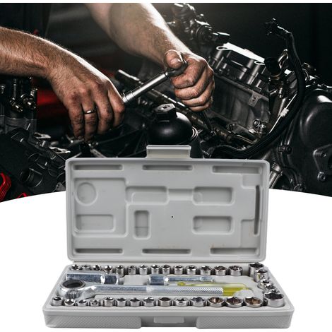 Set mit 40 Miniatursteckschlüsseln für Auto- und Heimwerkerreparaturen (1/5)
