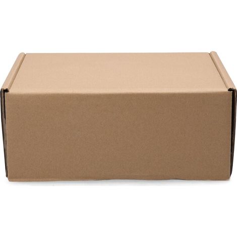 Braune Kraftpapier-Schachteln, Gastgeschenkboxen, Giebelboxen, 26 x 23 x 3 cm