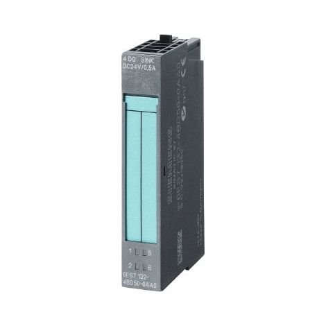 Simatic DP, 5 moduli di elettronica per ET 200S, 4 DO standard DC 24V/0,5A