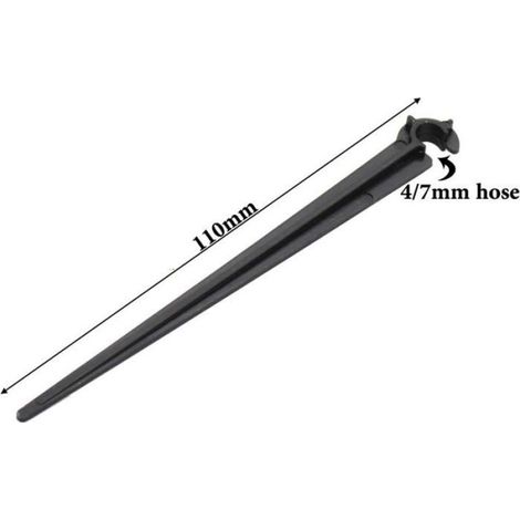 Support De Tuyau - Fixation Au Sol Pour Tuyau D'irrigation Goutte A Goutte - 4 7 Mm - 50 Pièces (1/5)