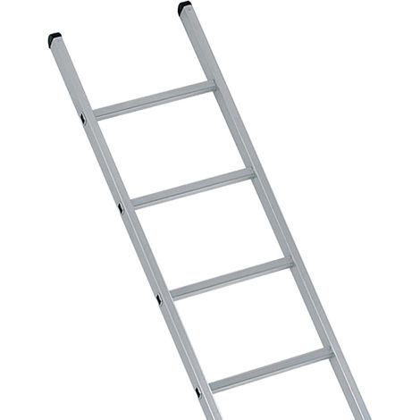 Industrial Single Aluminium Ladder 2.21m 7 Rungs