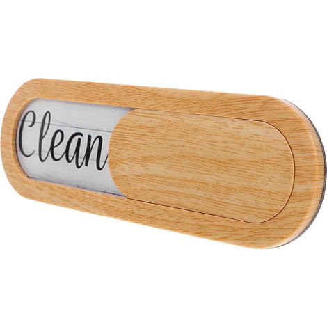 Aimant Lave Vaisselle Propre Sale Magnétique Recto Verso en Abs et Acrylique, Résistant à l'usure la Décoloration, Accessoire Pratique pour Décoration Cuisine (1/5)