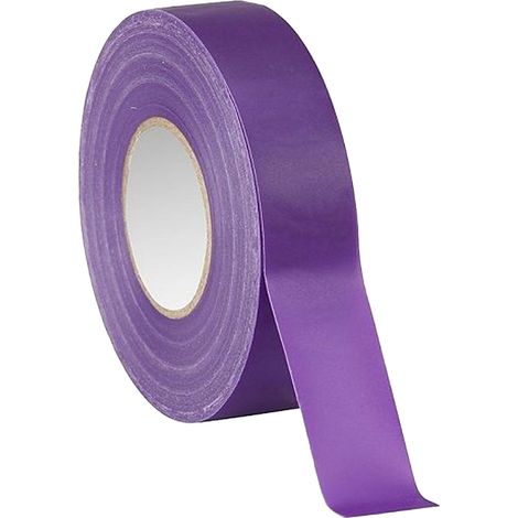 Cinta aislante de 19x0.15mm 20 M Morado (1/4)