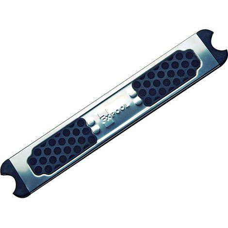 Marche antidérapante pour échelle piscine – Acier inoxydable AISI-304 – 1 unité – Poids 0,62 kg – Visserie non incluse – Flexinox
