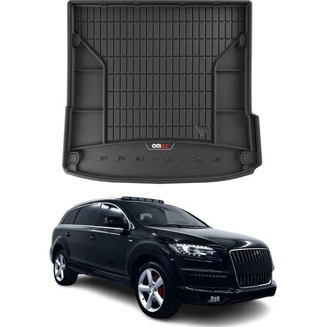 OMAC Kofferraumwanne Auto Kompatibel mit Seat MII 2012 bis 2023, Antirutsch Wasserdicht, 3D Premium TPE, Schwarz