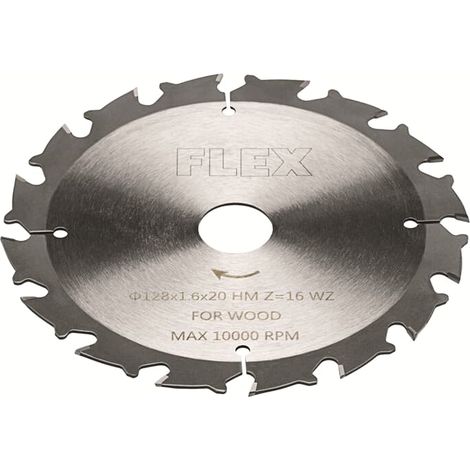 Flex HM-Kreissägeblatt 128x1,6x20 Z=16 WZ für CS 45