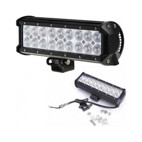 faro led 72 watt rettangolare fuoristrada barca camion da esterno jeep foyu (1/3)