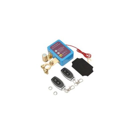 Convient aux interrupteurs de batterie télécommandés 12V 240A, avec arrêt automatique, adaptés aux voitures, camions ou bateaux.