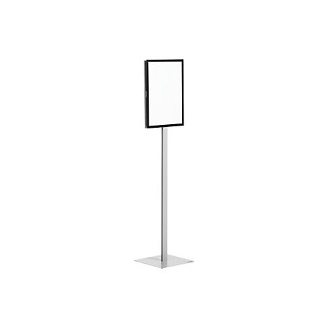 Soporte de pie INFO STAND BASIC  metal  plástico  formato DIN (1/5)