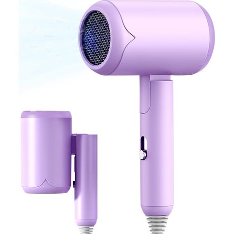 Reisefön Klappbar, 1200W Ionen Haartrockner, Klappbar Haartrockner, 3 Temperaturen, Fön Ionen Haartrockner, Schnelltrocknen Hair Dryer, Überhitzungsschutz, für Hause, Reisen, Salon