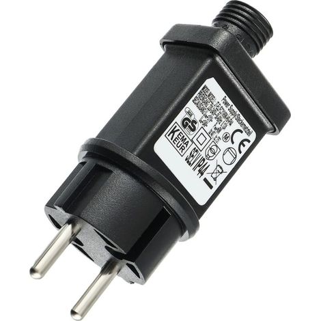 31V 6W LED Transformateur Prise Clignotante IP44 Adaptateur Pilote avec Minuterie 8 Modes pour Lumières de Décoration Clignotantes Lumières de Glaçons (1/5)