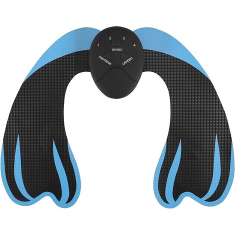 Appareil de massage EMS pour les hanches, stimulation musculaire électrique, coussin vibrant anti-cellulite, pour l'entraînement à domicile et le fitness.-AquaForge (1/5)