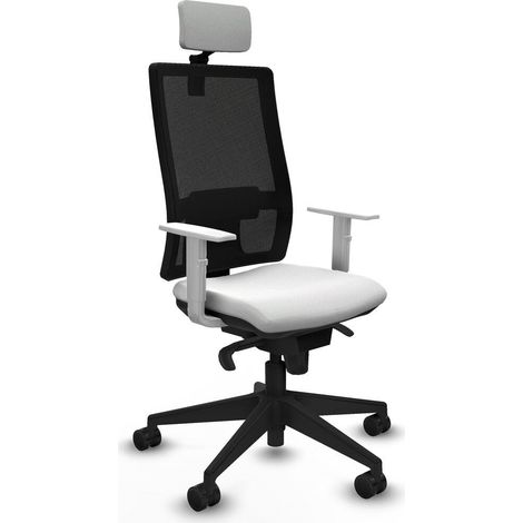 Piqueras y Crespo 4B066N2 Chaise de bureau blanc confortable