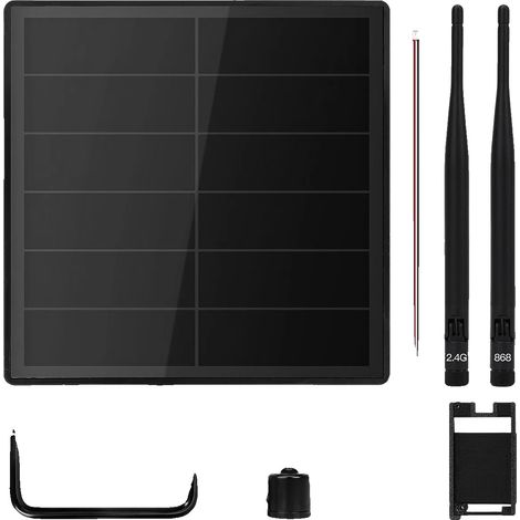 Kit de panel solar, potencia de 5 W, controlador integrado, sin LoRa, sin batería. (1/2)