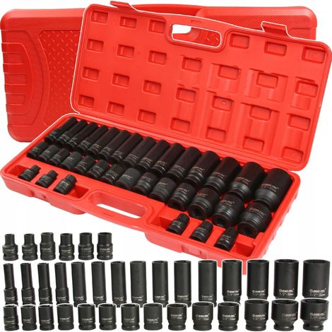 Schlagschrauber-Steckschlüsselsatz 1/2'' 8-32 mm 35-teilig (1/5)