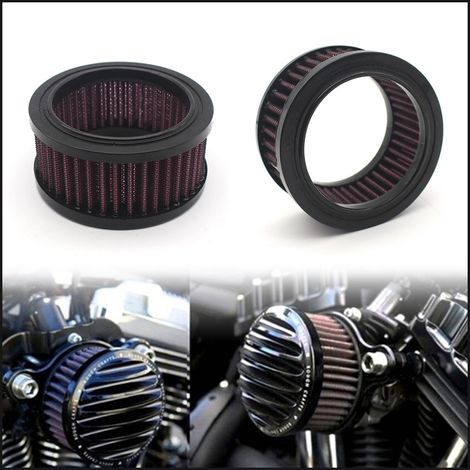Suitable for Harley XL883 XL1200 X48 72 mini retro air filter cartridge.