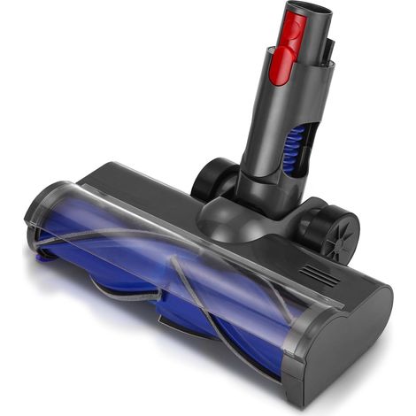 Brosse pour dyson V7V8V10V11V15,tête de brosse à rouleau avec lumière LED pour éliminer la poussière invisible, brosse à terre à entraînement direct tête d’aspiration green light process anti-enroulem (1/5)