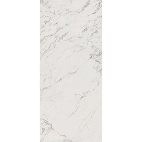Carrelage effet Marbre Blanc Calacatta Extra 278x120x0,6 cm Mat Clarenza - Mur intérieur (vendu par carton de 3,336 m²) - RO'MA CARRELAGE