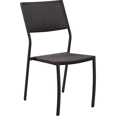 Chaise de jardin Dove - Acier - Noir