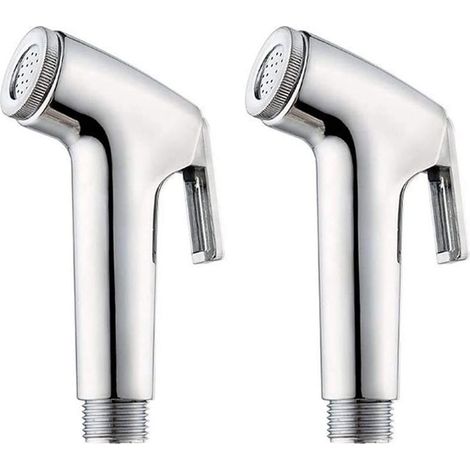 Bidets2 pièces Bidet Spray, douchette WC Pulvérisateur de Toilette en Spray pour le Nettoyage Des Toilettes, Bain pour Animaux de Compagnie, Hygiène Personnelle (1/5)