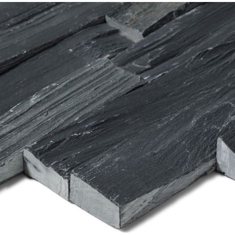 Pierre de parement Ardoise Brute 60x15 cm (plaque 60x15 soit 0,09 m²) - RO'MA NATURE